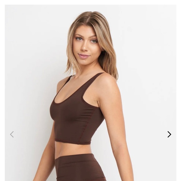 Brand new Solid cream and Cacao Teeki Tops Xs/S - Picture 5 of 5